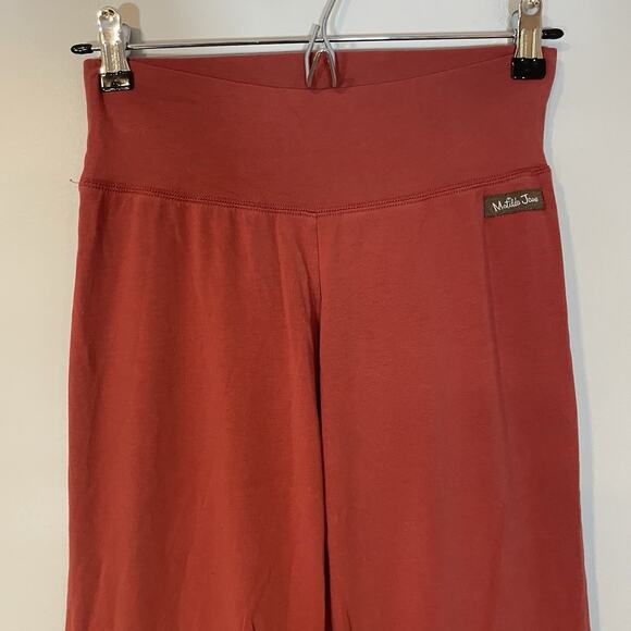 Matilda Jane Womens Finn Flare Pants Sz XS Sweet Maple Stretch Ruffle Legs - Picture 3 of 9
